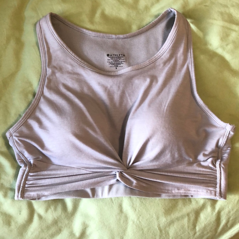 Athleta Twist Crop Top